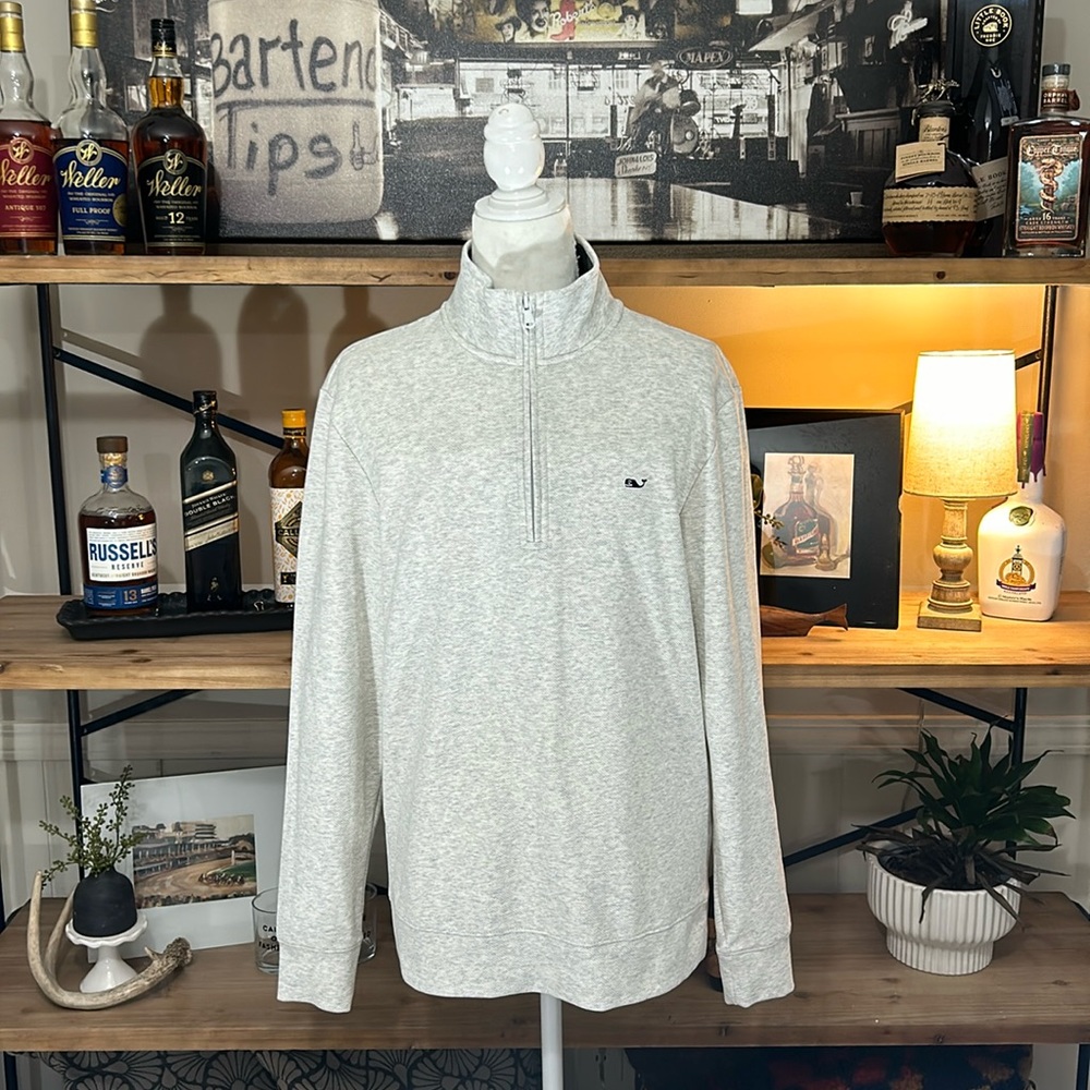 Vineyard Vines Performance Golf Quarter Zip Small
